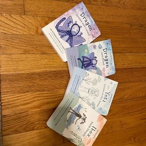 Brand new never read Slumberkins board books. 2 Dragon ones, 1 Yeti, and 1 Ibex